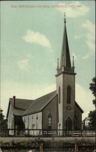 Petrolia Ontario ON Old Methodist Church c1910 Postcard