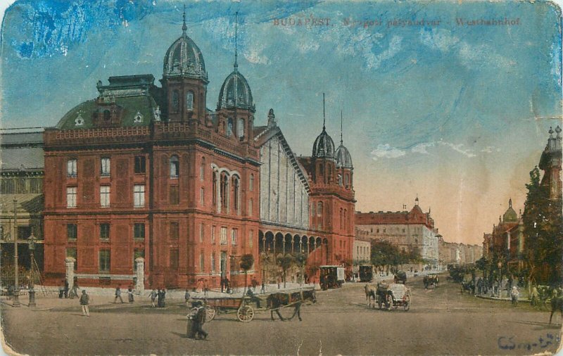Carte postale Budapest Westbahnhof