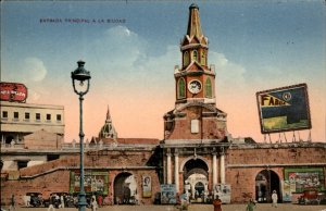 Cartagena Columbia Main Entrance to the City c1900-20s Vintage Postcard