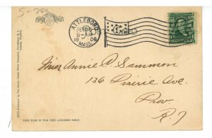 MA - Attleboro. Bronson Building ca 1906