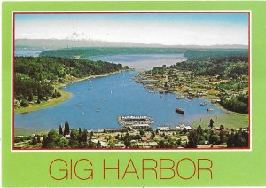Gig Harbor Washington Mt. Rainier in Background 4 by 6