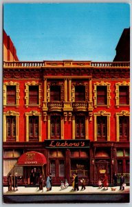 New York City NY 1950s Postcard Luchow's Famous German Restaurant