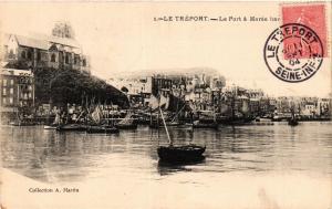 CPA Le TRÉPORT Le Port a marée basse (415864)