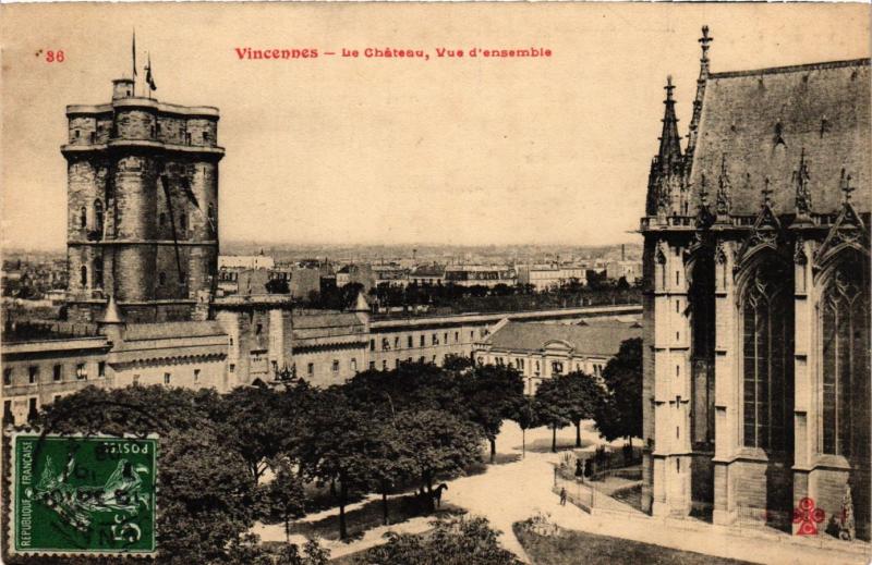 CPA Vincennes - Le Chateau, Vue d'ensemble (259946)