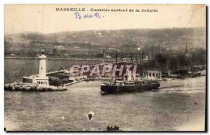 Old Postcard Marseille Outgoing mail of Joliette