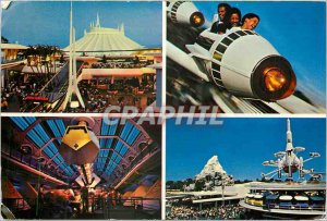 'Postcard Modern Tomorrowland the incredible thrills of Space Mountain and Mi...