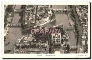 Old Postcard Paris Notre Dame