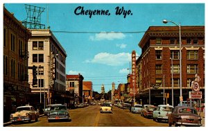 Wyoming  Cheyenne Capitol Avenue looking North