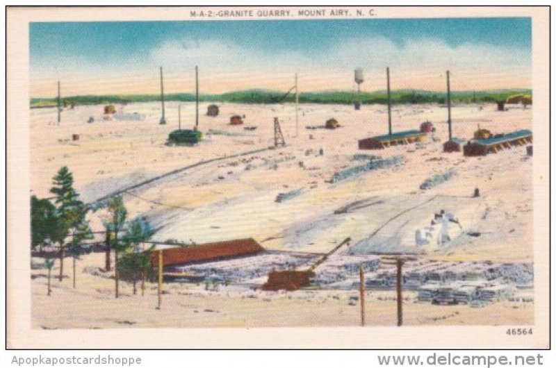 Mines Granite Quarry Mount Airy North Carolina