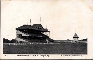 Grand Stand Of K.T.H.B.A Horse Track Lexington Kentucky Vintage Postcard C058