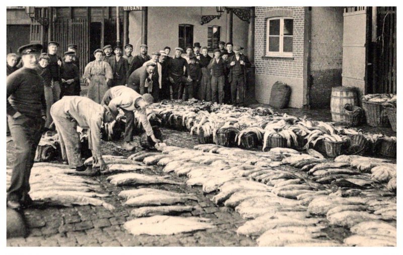 Ostende Le marche aux Poissons