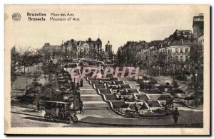 Belgie Belgium Brussels Old Postcard Mont des Arts
