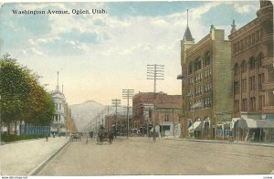 OGDEN, Utah, 1900-10s; Washington Avenue