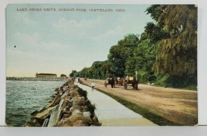 Cleveland Ohio Lake Shore Drive Gordon Park Postcard N1