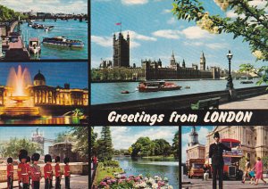 England Multi View Greetings From London