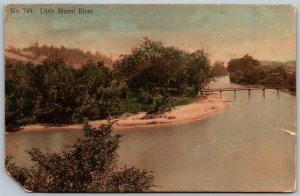 Little Miami River Ohio 1909 Postcard Cincinnati Postmark by Kraemer Art