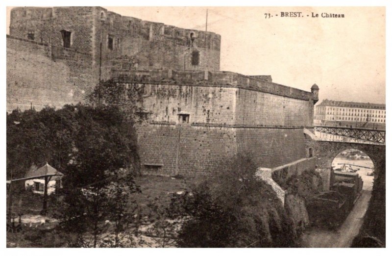 France  Brest   Le Chateau