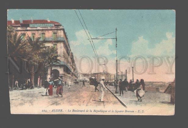 082560 ALGERIA Alger Le Boulevard de la Republique Vintage PC