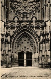 CPA Sens - La Cathedrale - La Porte d'Abraham FRANCE (960851)