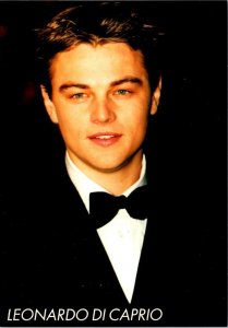 Actor & Film Producer  LEONARDO DICAPRIO  Leo As A Young Man  4X6 Postcard