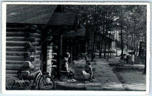 PENFIELD ~ ELLIOT STATE PARK, Pennsylvania PA  CABINS  ca 1950s Postcard