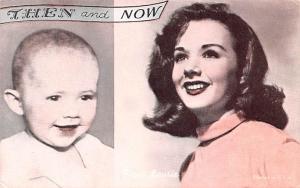 Then and Now, Piper Laurie Actor, Movie Star Mutoscope Unused 