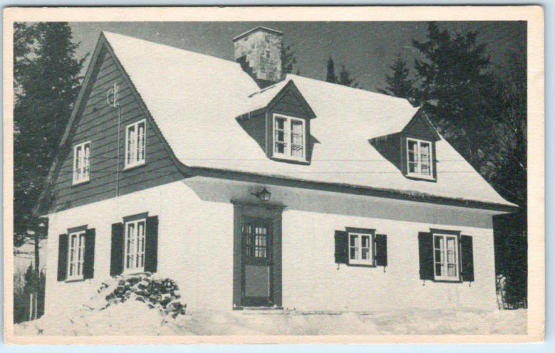 LAC MERCIER, QUEBEC Canada MONT TREMBLANT LODGE Vintage Postcard