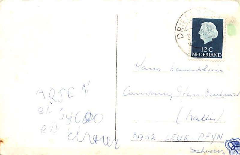 Tinted Children with Teddy Bears Postcard