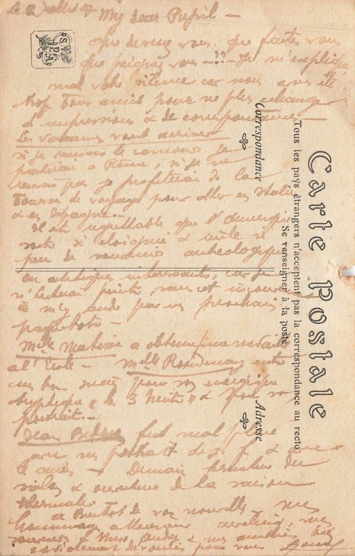 1907 Les Roufions (Scène de Grève à Anzin) by Lucien Jonas Strike Scene Postcard