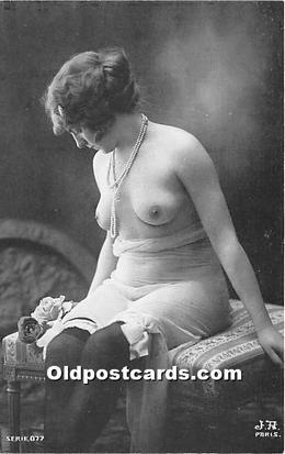 Reproduction Nude Postcard Unused 