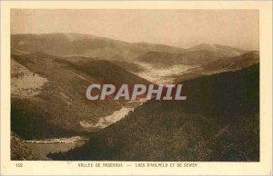 Old Postcard Masevaux Valley Lake Ahlfeld and Sewen