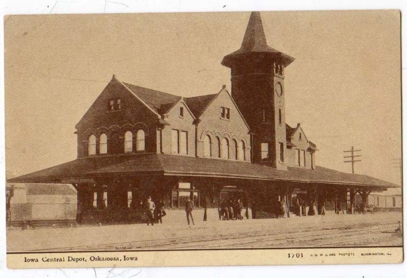 Iowa Central Depot, Oskaloosa IA