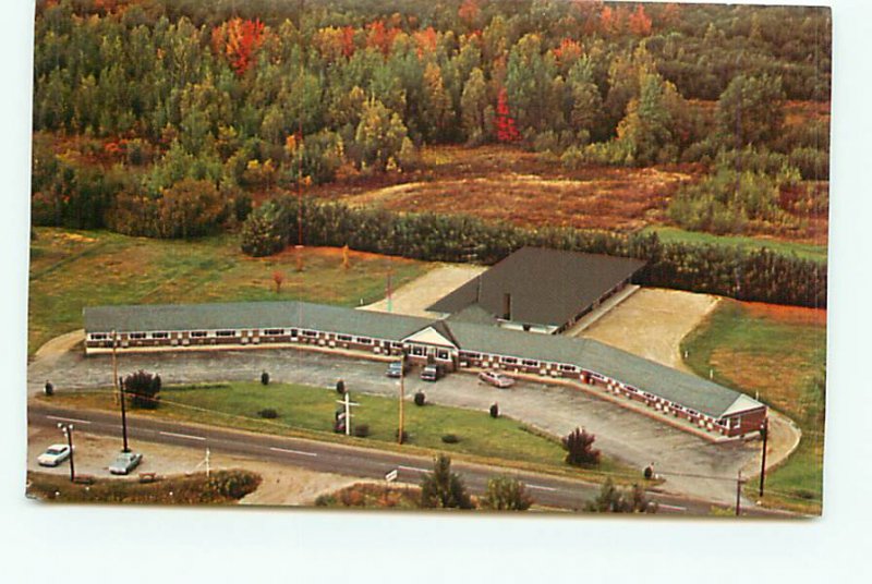 Buy Old Maine Postcards Aerial Linnell Motel Rumford