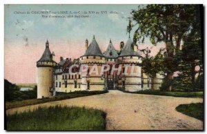 Old Postcard Chaumont Sur Loire View D & # 39ensemble Chateau