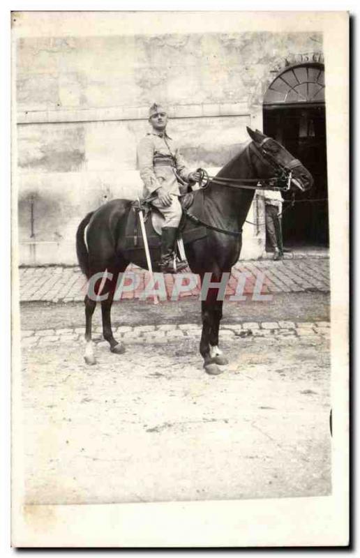 PHOTO CARD Army Soldier Cavalier