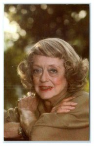 Famous Movie Actress BETTE DAVIS ~ 1979  Coral-Lee Douglas Kirkland Postcard