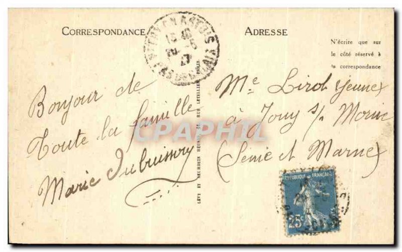 Old Postcard Douai The Water Entree