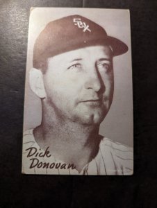 Mint USA Baseball Sports RPPC Postcard Dick Donovan Chicago White Sox