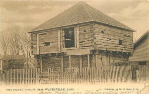 Maine Waterville Fort Halifax Berry & Company Tuck #0129 Postcard 22-8257