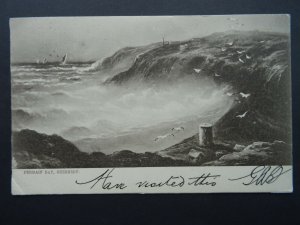 Guernsey FERMAIN BAY c1903 UB Postcard by Raphael Tuck & Sons 822