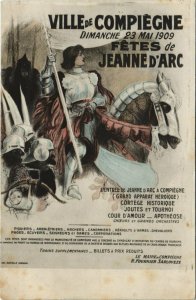 CPA compiegne feasts of joan of arc - 1909 (1207183) 