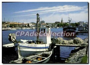 Postcard Modern Martigues Port