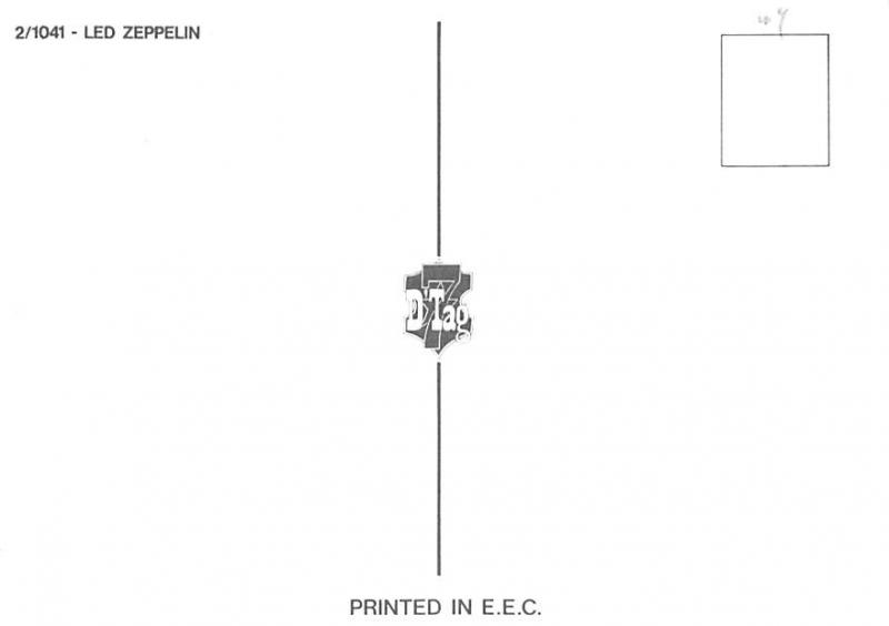 Closeout Led Zeppelin Unused 