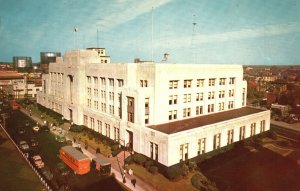 Postcard Post Office And Federal Building Granby & Bute Streets Norfolk Virginia