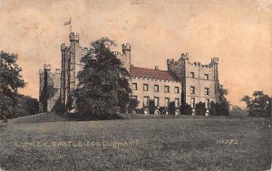 Lumley Castle United Kingdom, Great Britain, England 1912 