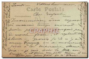 Old Postcard Auberville Entree farm mansion