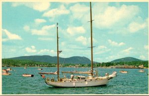 Maine Acadia National Park Southwest Harbor From Manset