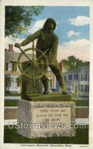 Fisherman's' Memorial - Gloucester, Massachusetts MA  