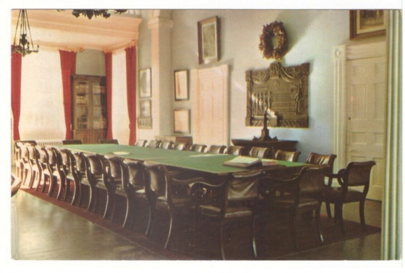 Confederation Chamber, Province House, Charlottetown, PEI, Chrome Postcard #2