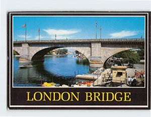 Postcard London Bridge Lake Havasu City Arizona USA